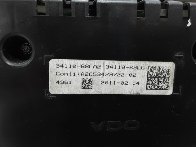 QUADRO STRUMENTI SUZUKI Swift 5° Serie 3411068LAA2 (1016) - Foto 5