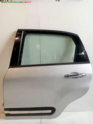 PORTA POST.S. GR. MET AL/SE 999-U1308365 Carrozzeria  Lamierati esterni  Porte  Porta post. sx. FIAT - 500 L - 01-06-2017 -, FIAT - 500 L - 01-07-2012