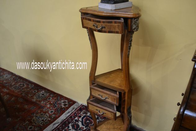 Alzatina-colonna portavaso a tre cassetti - Foto 9