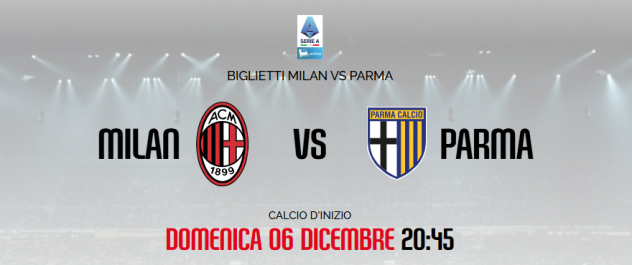 VENDO BIGLIETTI MILAN PARMA