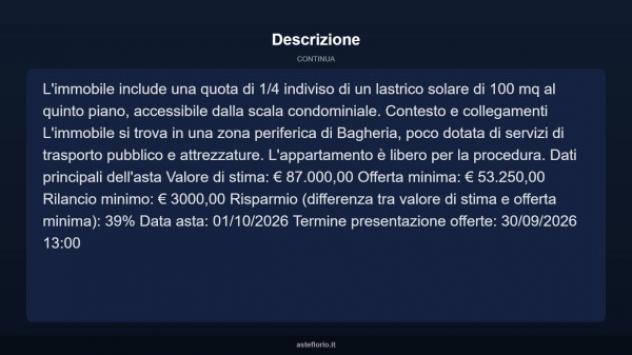 Immobile in asta di 144 m² in vendita a Bagheria - Foto 17