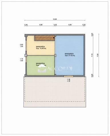 CASA INDIPENDENTE di 4 vani e di 180 mq (CARTURA) rif. DS13 - Foto 12