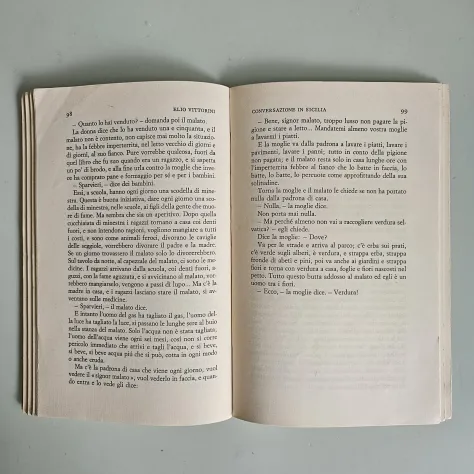 Conversazione in Sicilia - Elio Vittorini - Einaudi - 1978 - TRACCIATA! - Foto 2