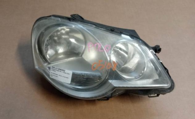 PROIETTORE DX - Valeo (Da lucidare) 999-U1296562 Parti elettriche Fanaleria Proiettori Proiettore ant. VOLKSWAGEN - POLO - 01-05-2005 - 01-08-2009