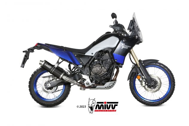 Terminale di scarico Hp Corse per Yamaha Tenere 700 Sp1 4Track-r Mivv Dakar Oval - Foto 6