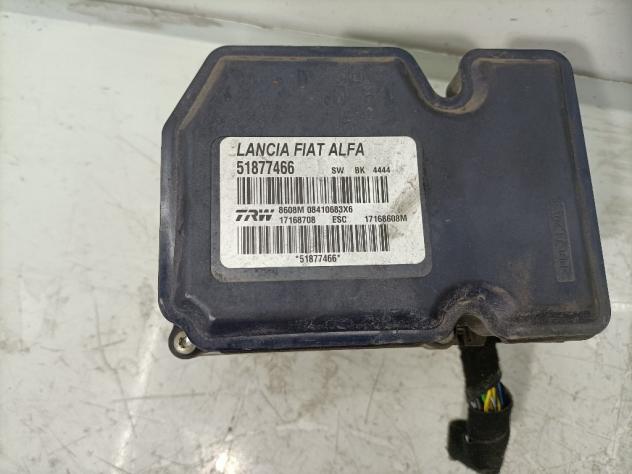 CENTRALINA ABS LANCIA Delta 3° Serie 51877466 198A2000 diesel 1598 (0811)