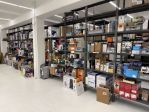 Stock prodotti, batterie, imballaggi, arredi e varie