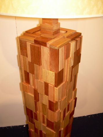 lampada piantana artigianale - Foto 3