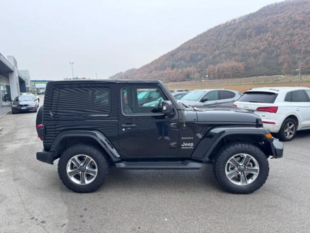 JEEP Wrangler 2.2 Mjt II 4X4 4WD Sahara 3 PORTE GANCIO TRAINO rif. 23695724 - Foto 4