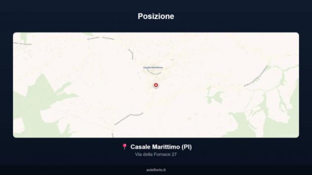 Immobile in asta di 197 m² con più di 5 locali e box auto in vendita a Casale Marittimo - Foto 18