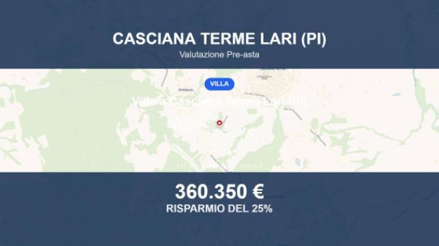 Immobile in asta di 417 m² in vendita a Casciana Terme Lari