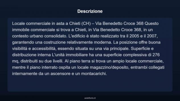 Immobile in asta di 276 m² in vendita a Chieti - Foto 4