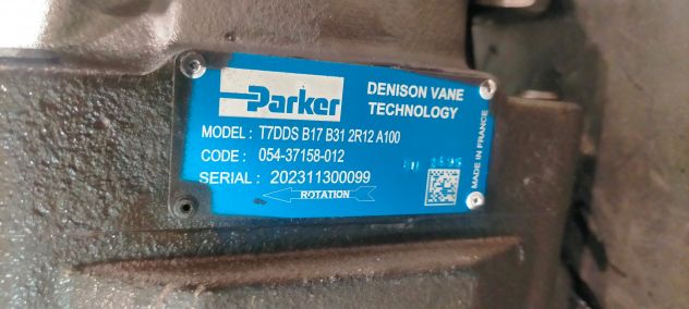 Pompa Parker T7DDS B17 B31 2R12 A100 - Foto 5
