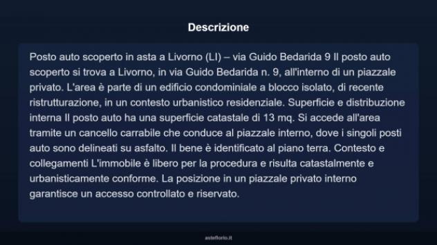 Immobile in asta di 13 m² in vendita a Livorno - Foto 4