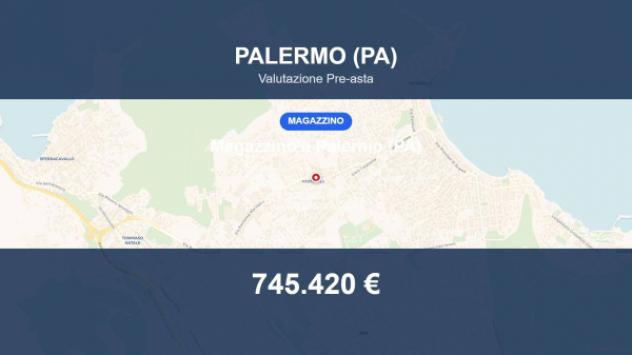 Immobile in asta di 888 m² in vendita a Palermo