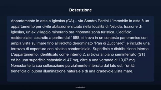 Immobile in asta di 47 m² in vendita a Iglesias - Foto 5