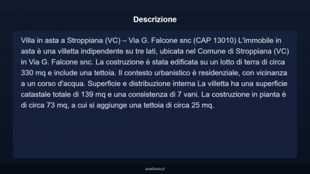 Immobile in asta di 139 m² in vendita a Stroppiana - Foto 3