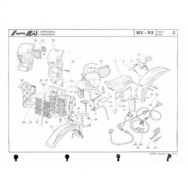 Catalogo ricambi in PDF per Aprilia MX e RX - Foto 2