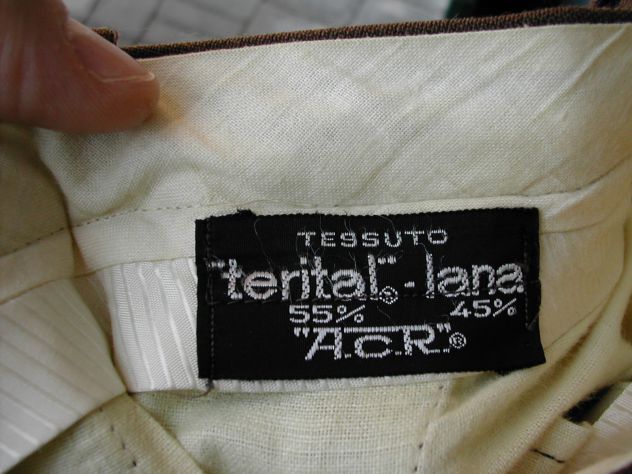 Pantaloni marroni taglia 50 - Foto 2