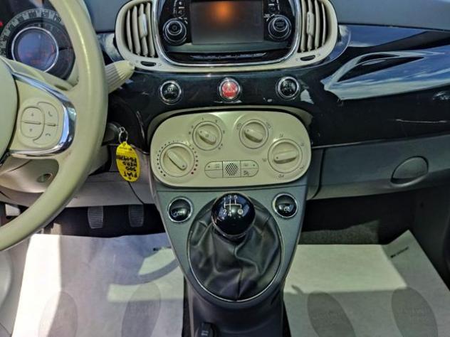 FIAT 500 1.2cc EURO6 69cv TETTO PANORAMA CERCHI IN LEGA rif. 22158491 - Foto 9