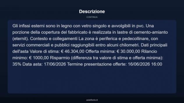 Immobile in asta di 144 m² con più di 5 locali in vendita a Morro d'Oro - Foto 9
