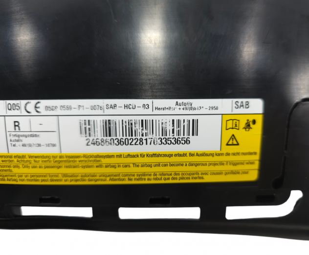 AIRBAG SEDILE DESTRO MERCEDES Classe A Serie (W176) A2468603602 (1218) - Foto 10