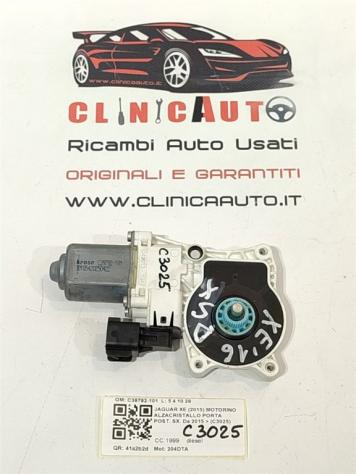 MOTORINO ALZAVETRO POSTERIORE SINISTRO JAGUAR XE Serie (X760) C39792-101 204DTA (15) - Foto 2