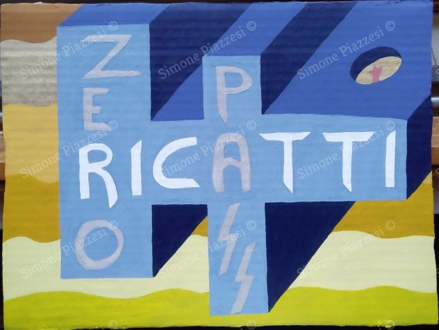 Quadro di Simone Piazzesi - SERIE POLEMICA #7 (2021)
