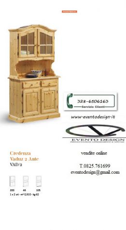 Credenze in Legno Massello -