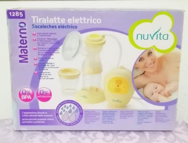 Tiralatte materno- elettrico con accessori + scarpette omaggio