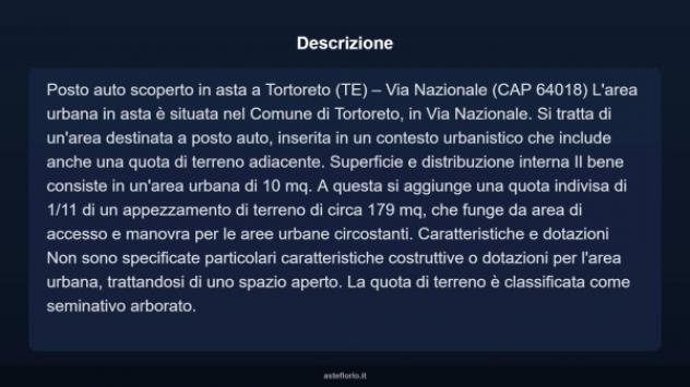 Immobile in asta di 10 m² in vendita a Tortoreto - Foto 9
