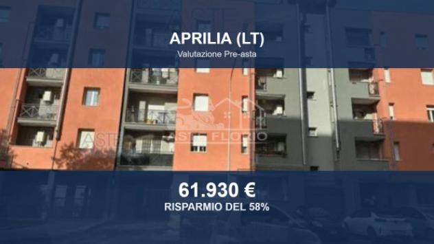 Immobile in asta di 102 m², box auto in vendita a Aprilia