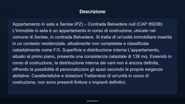 Immobile in asta di 138 m² in vendita a Senise - Foto 3