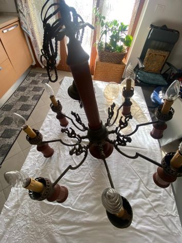 LAMPADARIO SOGGIORNO VINTAGE - Foto 3