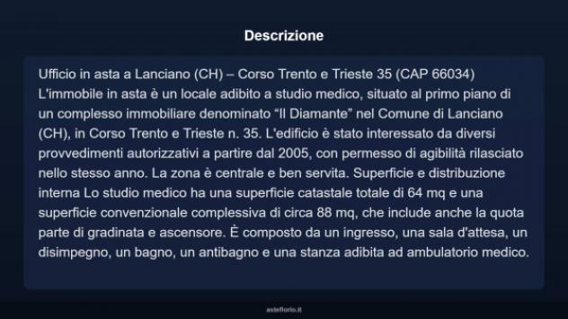 Immobile in asta di 88 m² in vendita a Lanciano - Foto 3
