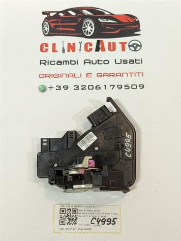 SERRATURA POSTERIORE SINISTRA KIA Stonic Serie 81410-H8010 D4FB (17)