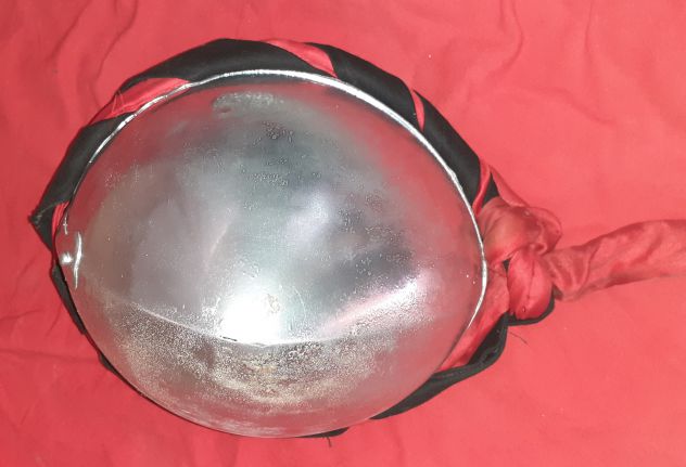 RIPRODUZIONE ELMO DEI CAVALIERI TEMPLARE CON NASALE-USATO-PERSONALIZZATO - Foto 5
