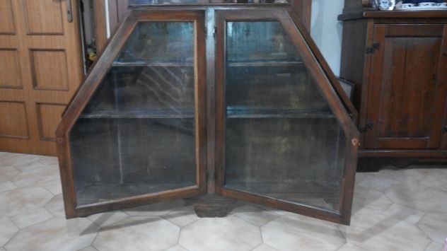 Antica Vetrina Unica nel suo Genere Ottime Condizioni - Foto 2