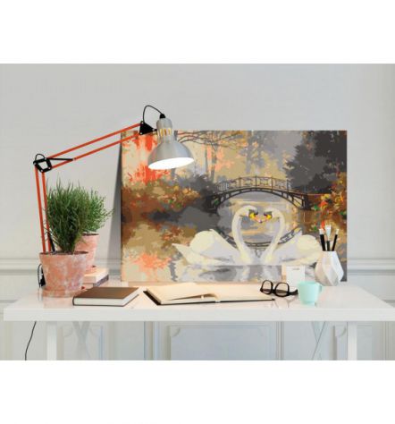 Quadro Fai Da Te 60x40 Cm. Alberi N. 7 Arredalacasa Spedizione Gratis - Foto 2