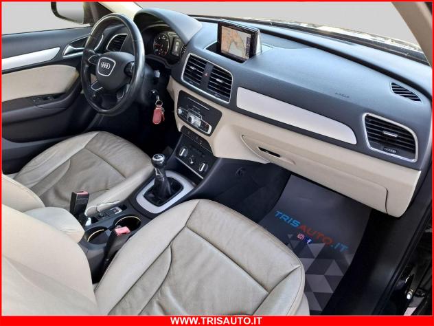 AUDI Q3 2.0 Tdi (TETTO PANORAMICO+BIXENO+PELLE+NAVI) - Foto 7