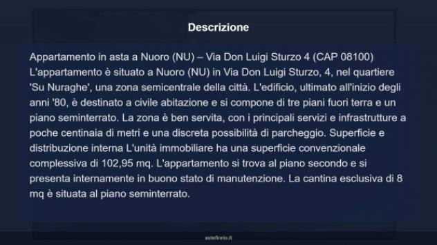 Immobile in asta di 102 m² in vendita a Nuoro - Foto 15