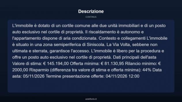 Immobile in asta di 81 m² in vendita a Siniscola - Foto 15