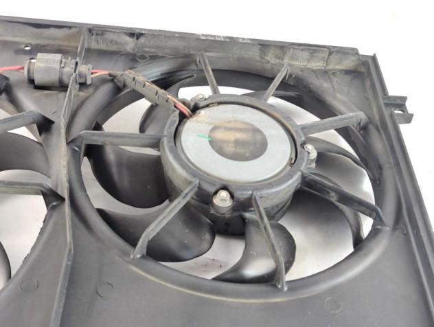 1K0121207BE ELETTROVENTOLA VOLKSWAGEN GOLF 6 1.4 B 90KW 6M 5P (2011) RICAMBIO USATO - Foto 4