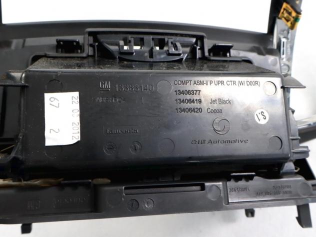 13383140 MASCHERINA RIVESTIMENTO CRUSCOTTO OPEL ZAFIRA C TOURER 1.6 M 110KW 6M 5P (2013) RICAMBIO USATO - Foto 5