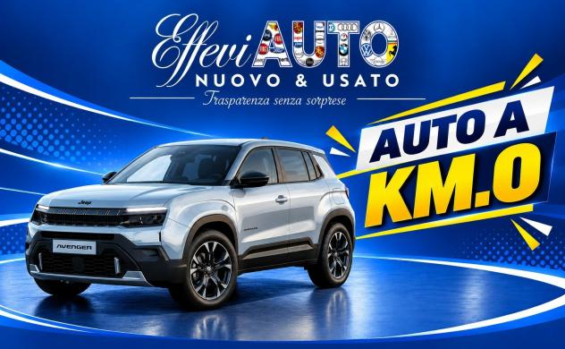 JEEP AVENGER e-HYBRID 1.2 100CV SUMMIT KM.0 - 2026