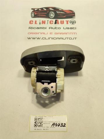 CINTURA DI SICUREZZA POSTERIORE CENTRALE SKODA Roomster 1° Serie 5J7857807 RAA BTS (06) - Foto 3