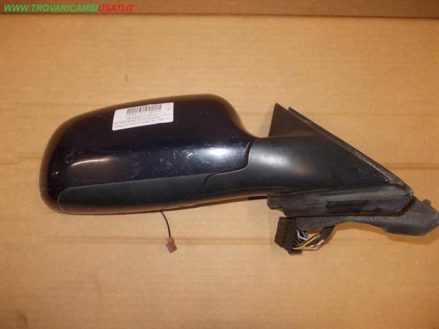 RETROVISORE EST.D.(versione ripiegabile elettricamente) BLU MET. 11 FILI SENZA VETRO FORD FOCUS (CAP) 3p / 5p / Style Wagon  Vetri e Retrovisori  Cris