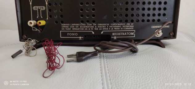 Radio a valvole MIVAR ucm/581/2 Rodi - Foto 4