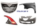 Lancia Ypsilon paraurti parafango cofano kit airbag fanale frontale 2011 15