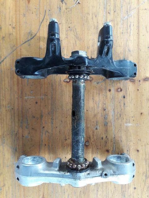 Piastre forcella per Honda Dominator